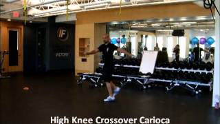 10  High Knee Crossover Carioca