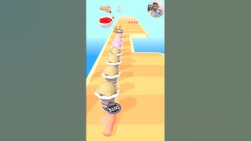 Ice 🍨 Cream Stacks || yummy yummy 😋 Bakery Stack || #shorts