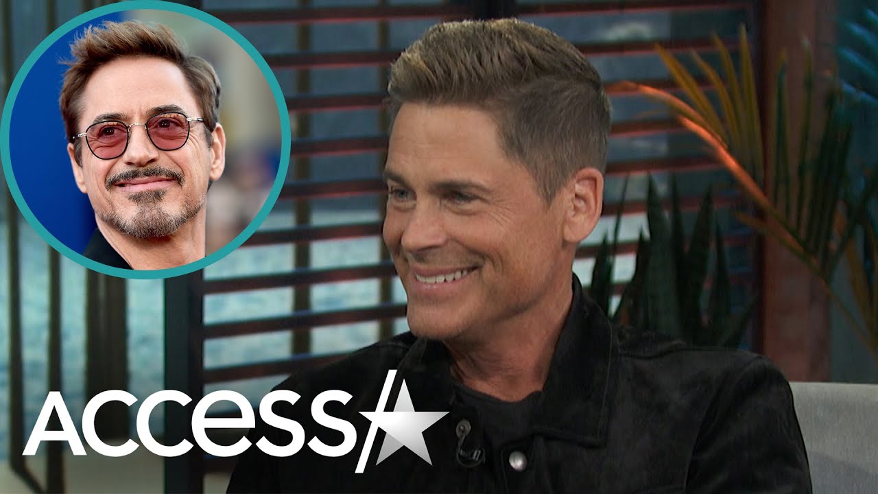 Rob Lowe Reacts To Robert Downey Jr. Praising His 'Blue Ribbon' Dance Moves
