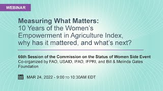 Spanish Version : 66th Session of the Commission on the Status of Women Side Event