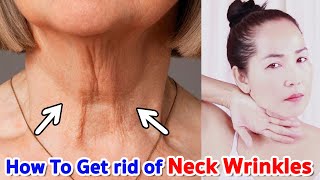 How to get rid of neck wrinkles, neckline & sagging | NO TALKING | Anti aging