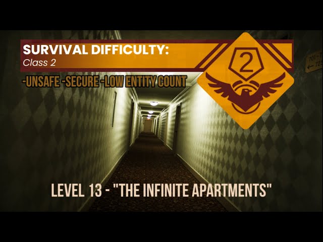 Level 13 of The Backrooms The Infinite Apartments 