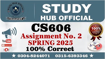CS606 Assignment 2 solution Spring 2025, CS606 Assignment 2 solution 2025, CS606 Assignment