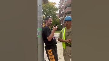 New Yorker Confronts Pro-Palestine Man