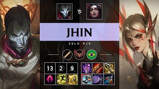 Jhin Mid vs LeBlanc - BR Grandmaster Patch 25.20