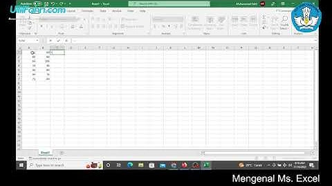 Contoh Praktek Microsoft Excel