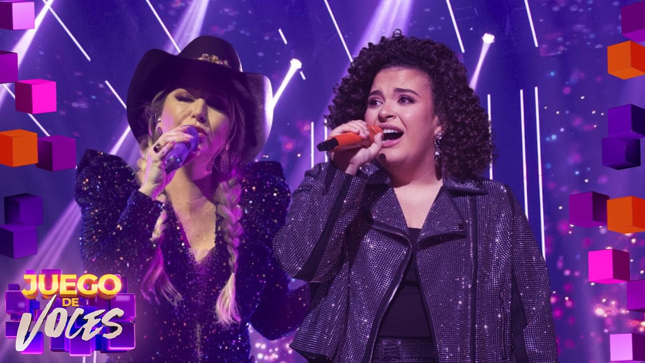 Alicia Villarreal y Mía Rubín se lucen cantando en un emotivo 'Duelo Acústico' | Juego de Voces