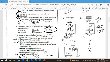 11.05.2025 Magistratura  Qəbul suallarının izahı  informatika