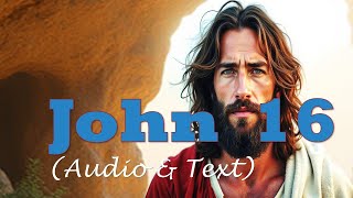 John 16 | KJV AUDIO BIBLE (With Text & Images)