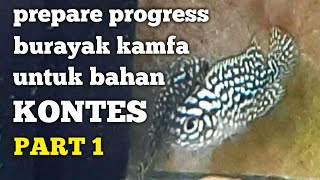 prepare progres burayak louhan kamfa long kumfa untuk kontes PART 1 beda beda karakter.