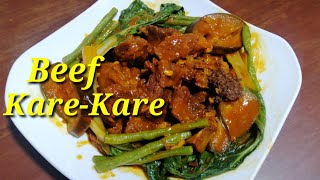 Beef kare kare (easy way) | Cook with KimChris