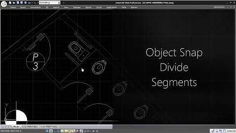 GstarCAD 2016 - Object Snap/Plot & Publish