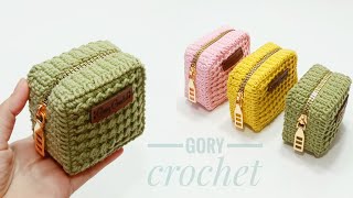 New easy crochet coin purse for beginners