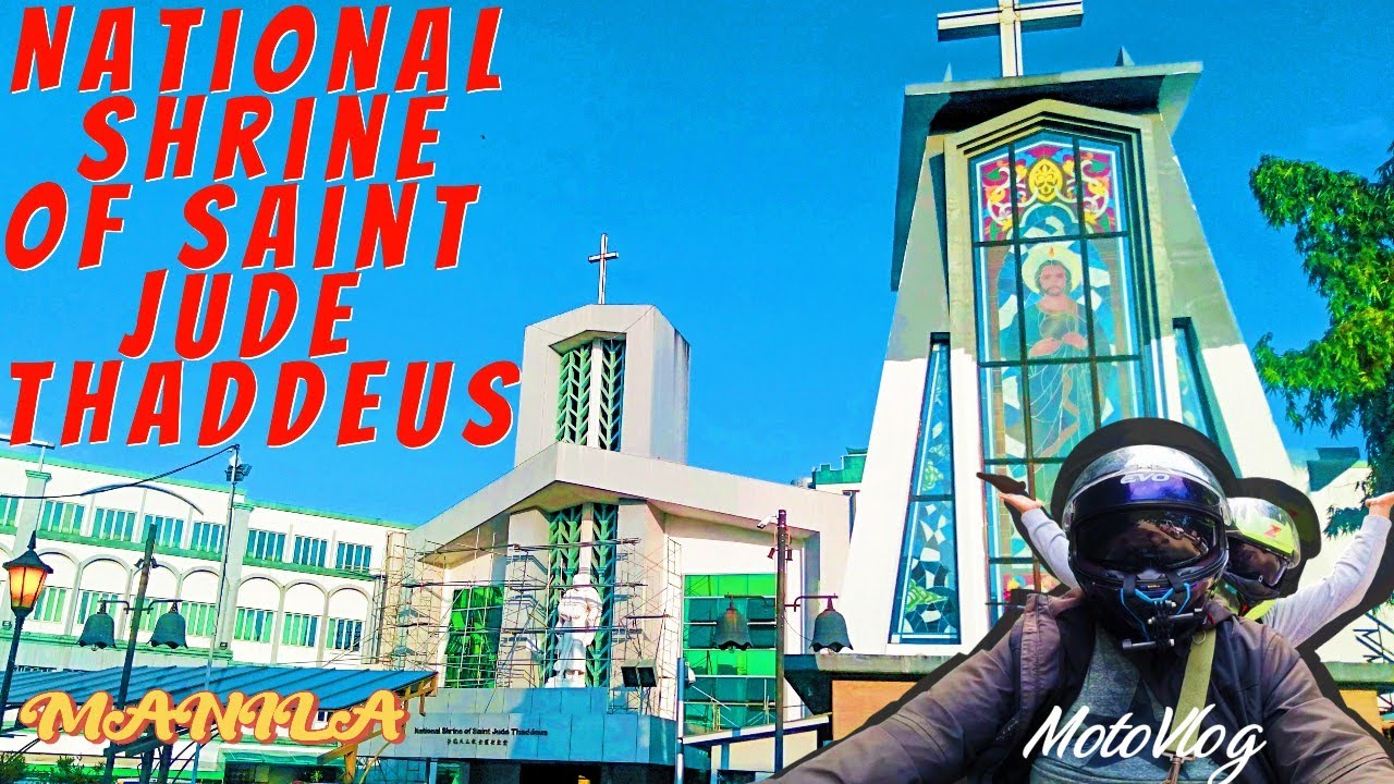 National Shrine of Saint Jude Thaddeus | Manila | Motovlog | Church Vlog