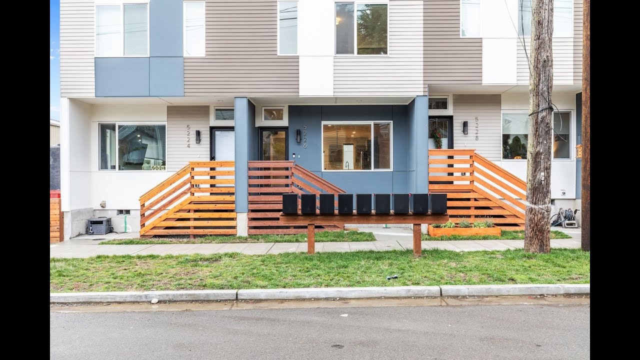 Seattle Rental Townhomes 3BR/2.5BA by Seattle Property Management YouTube