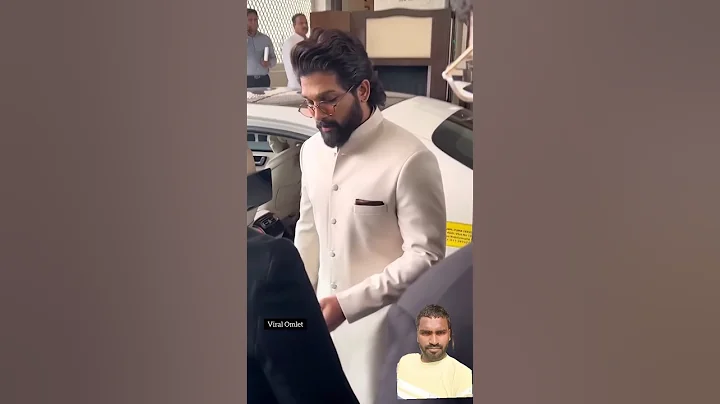 Allu Arjun Pushpa 2 कैसा लगा look #allusnehareddy #love #allusneha #hairstyle #snehareddy #ancho