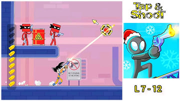 Stickman Trigger Levels 7 - 12 Guko Dragon Balls Gameplay Android Games, ios All Levels Unlock