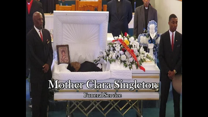 Clara Singleton Funeral Services- 2016