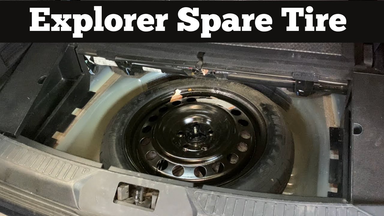 2017 Ford Escape Spare Tire Location