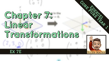 Linear Transformations 7 • 3D Transformations • CP1 Ex7E • 🎯