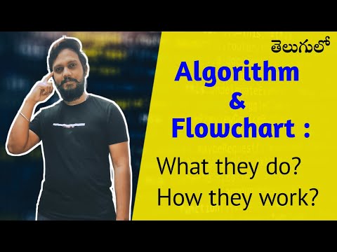 The Algorithm and Flow chart in Telugu | C Language in Telugu | By Ravula Govardhan