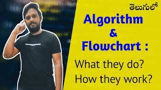 The Algorithm and Flow chart in Telugu | C Language in Telugu | By Ravula Govardhan