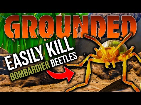 Grounded - How To Kill Bombardier Beetles | After Patch 3.0!