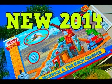 MERRICK & THE ROCK CRUSHER - A Thomas & Friends Wooden Railway Toy Train Review By Fisher Price