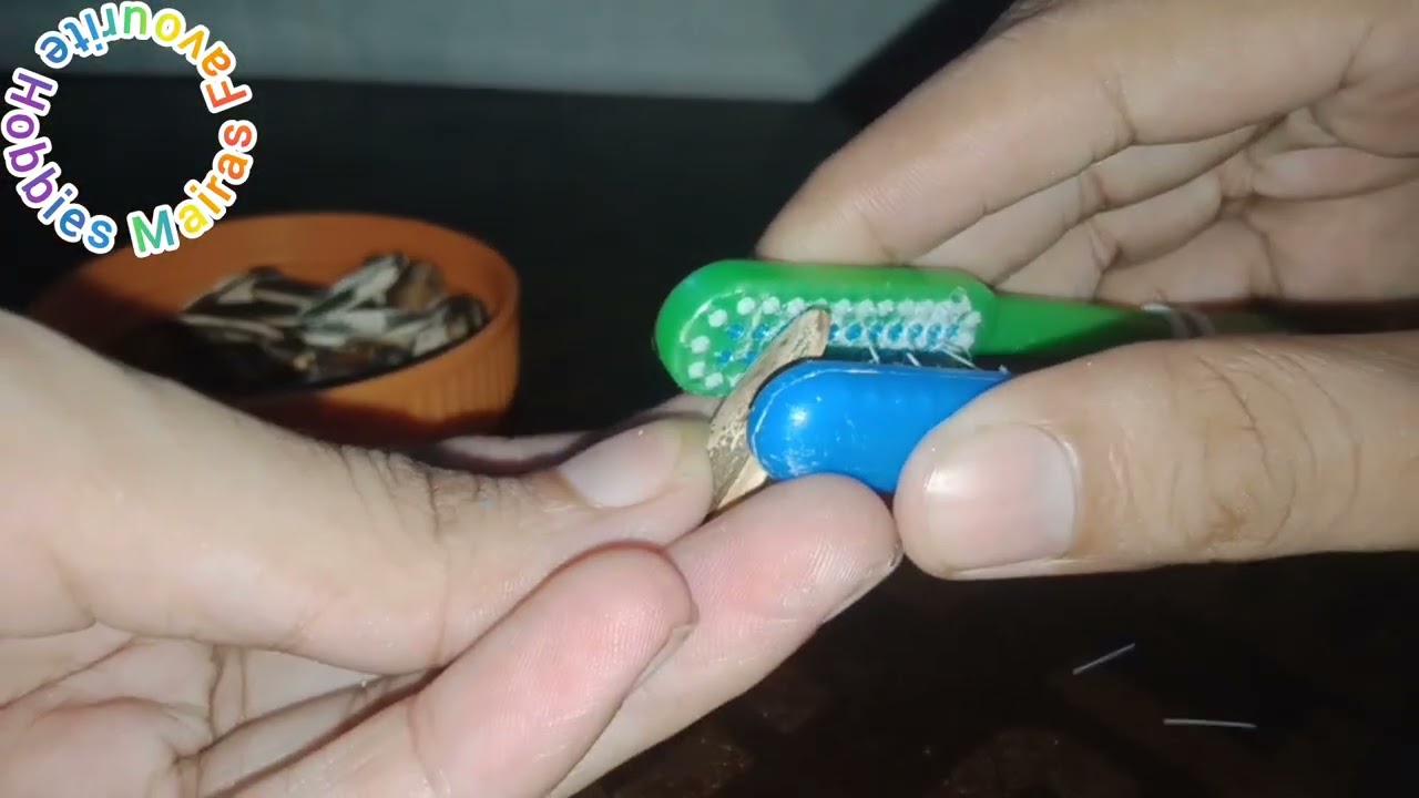 Tie up 2 Old Toothbrushes and be surprised what you can do