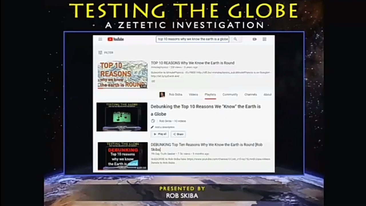 Testing The Globe ~ Rob Skiba