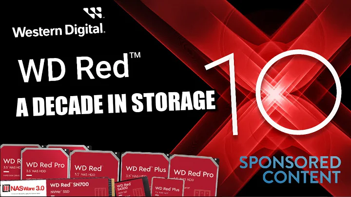 WD Red NAS Drives are 10 Years Old