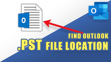 Outlook - How to Easily LOCATE Your .PST FILES