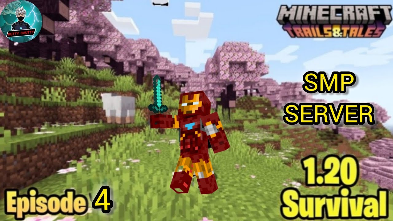 Minecraft SMP SERVER survival 🔥😎 | finding the wolf | episode - 4 |1.20 ...