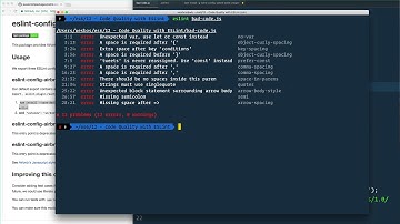 [ES6] - Code Quality with ESLint - Airbnb ESLint Setting
