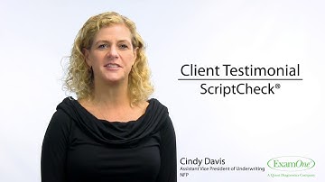 Client testimonial | ScriptCheck®
