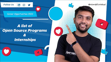 List of Open Source Programs & Internships you should participate in 2022