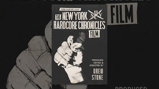Bowery Hill 87″ LED TV Panel in Off White The New York Hardcore Chronicles Film