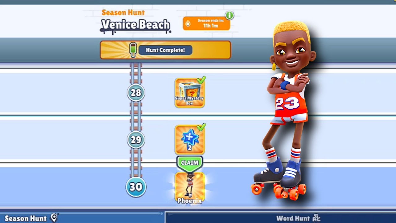 SUBWAY SURFERS VENICE BEACH 2021 : UNLOCKING PHOENIX 