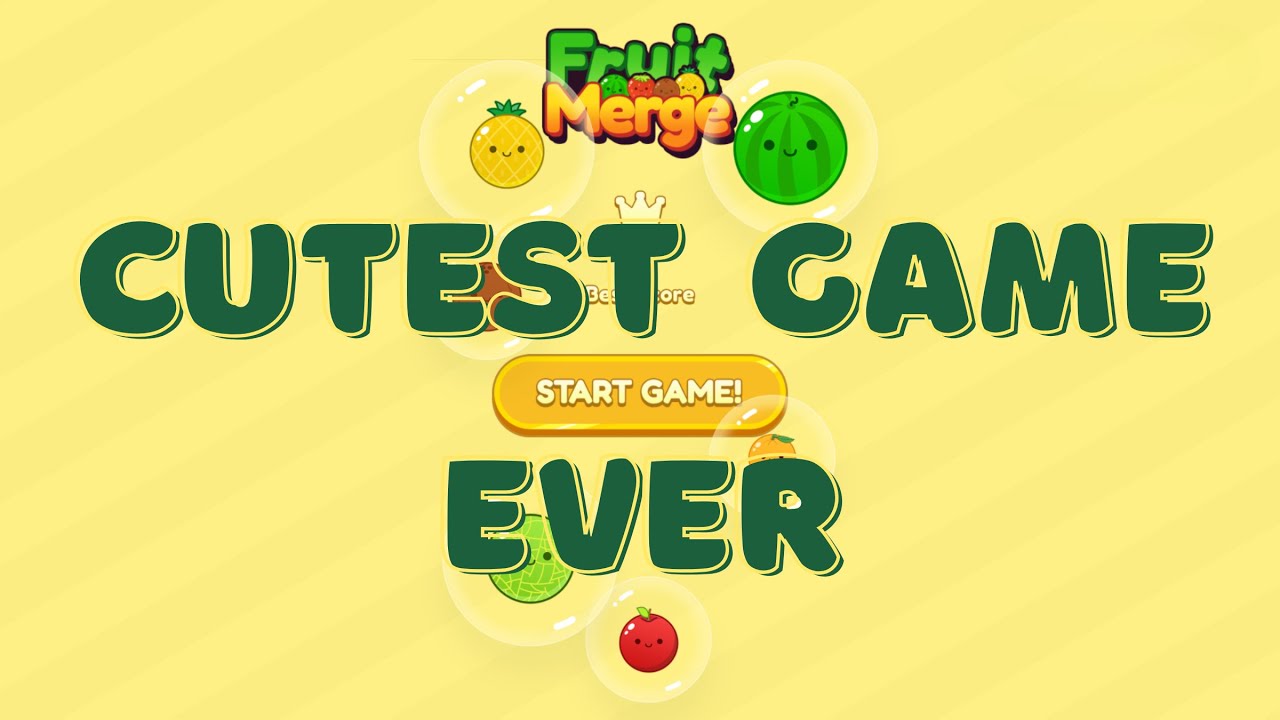 Playing Fruit Merge for the First Time! 🍓🍊 So Cute & Addictive! | CBC ...