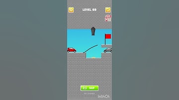 Draw Bridge Game Level 69 #viral #shirts 🔥