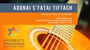 Adonai S’fatai Tiftach Composed by Craig Taubman