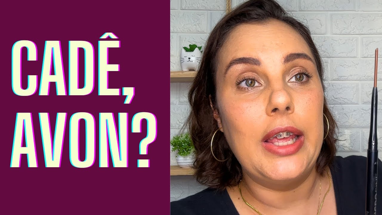 MICROFINE DELINEADOR RRETRÁTIL PARA SOBRANCELHAS CASTANHO AVON | AVON