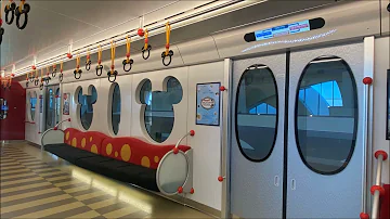 いい音 ディズニーリゾートラインtypec イエロー 走行音 加減速vvvf音 日立 Sic リゾートゲートウェイステーション 1周