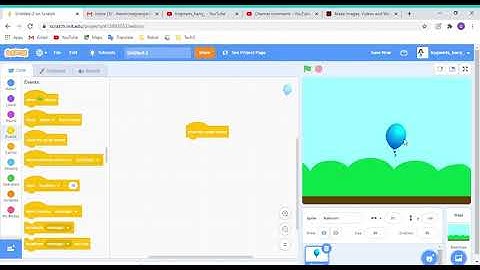 how to make a chase the balloon game on scratch