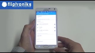 Samsung Galaxy Note 4: Changing Languages - Fliptroniks.com screenshot 2