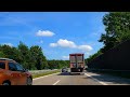 Kaufering - Landsberg - Ammersee #A96 Autobahn, German Highway A96, Road Trip, Driving in Germany