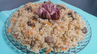 Özbek pilavı 👏Ana yemek ve pilav bir arada 🎉Bu pilav harika💯Uzbek rice 👍EmineM TV❤️ Resimi