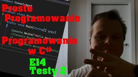 Programowanie w C# - E14 - Testy 2