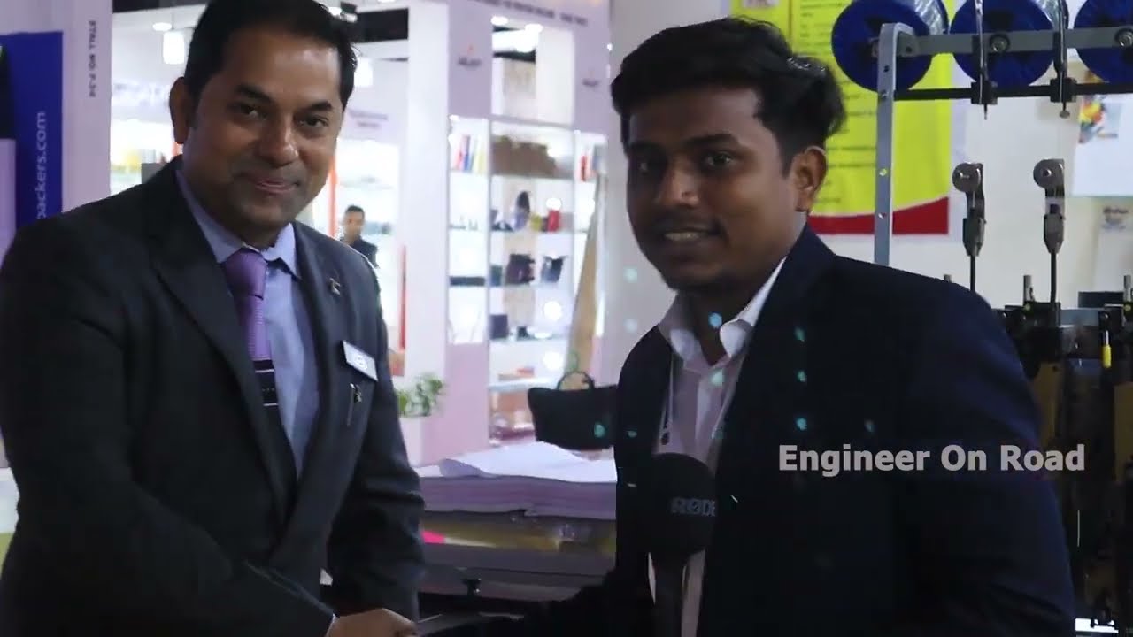 NoteBook Machine Interview with #engineeronroad at Printpack 2022