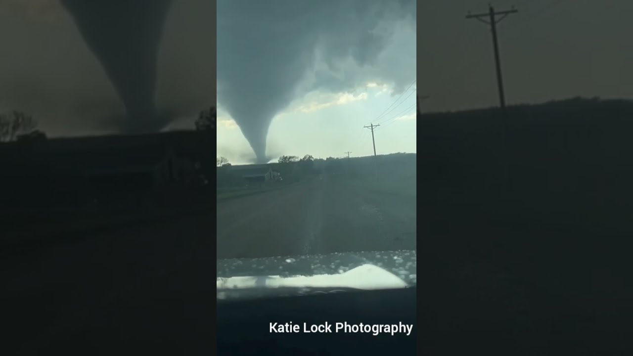 Time Lapse Video Of A Tornado Developing And Dissipating In Kansas